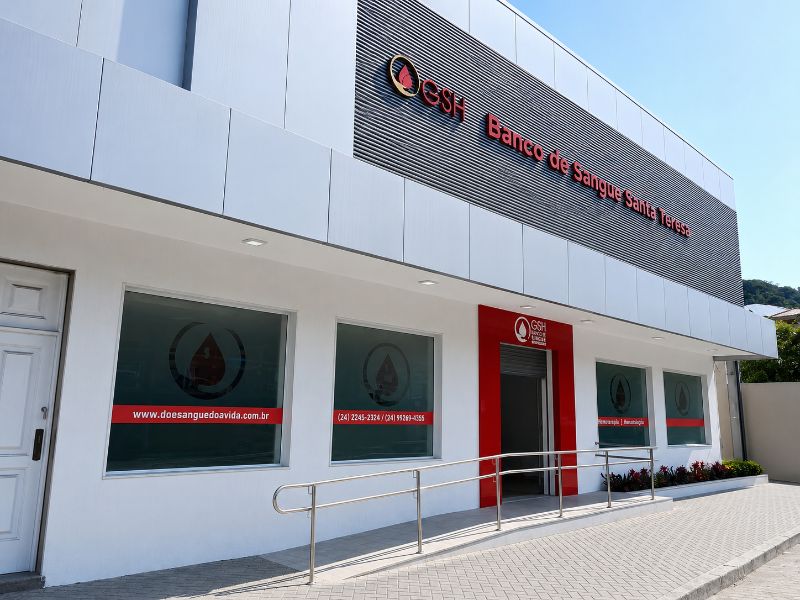 Unidade Banco de Sangue Banco de Sangue de Santa Teresa